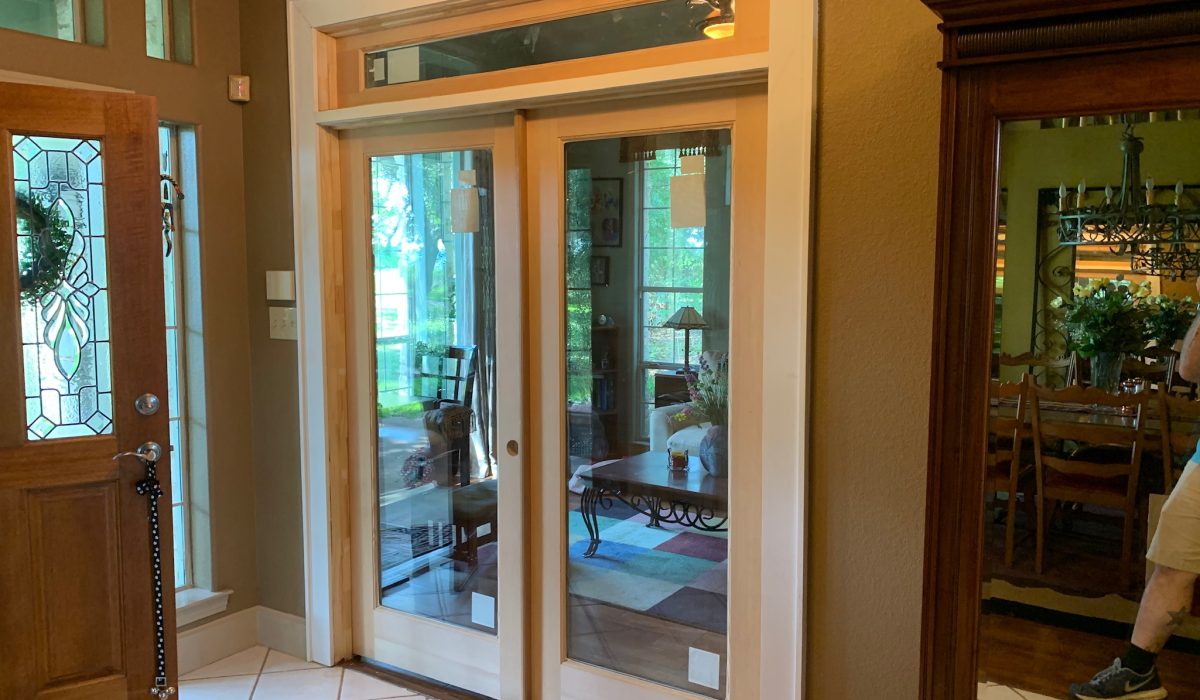 IMG_0004 Door replacement team upgrading entryway door in Dripping Springs, TX