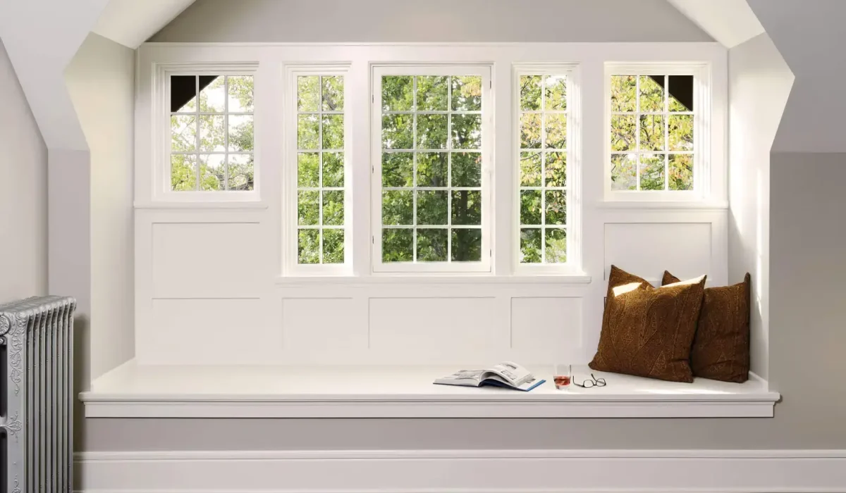 window-slider Window replacement experts measuring a window frame